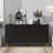 Sideboard with 3 Doors and Adjustable Shelves-1601185877