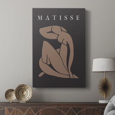 Matisse CCCLXXVII Framed Print -Gallery Wrapped Cavas