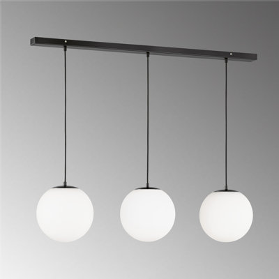 Palais 3 - Light Kitchen Island Globe Pendant