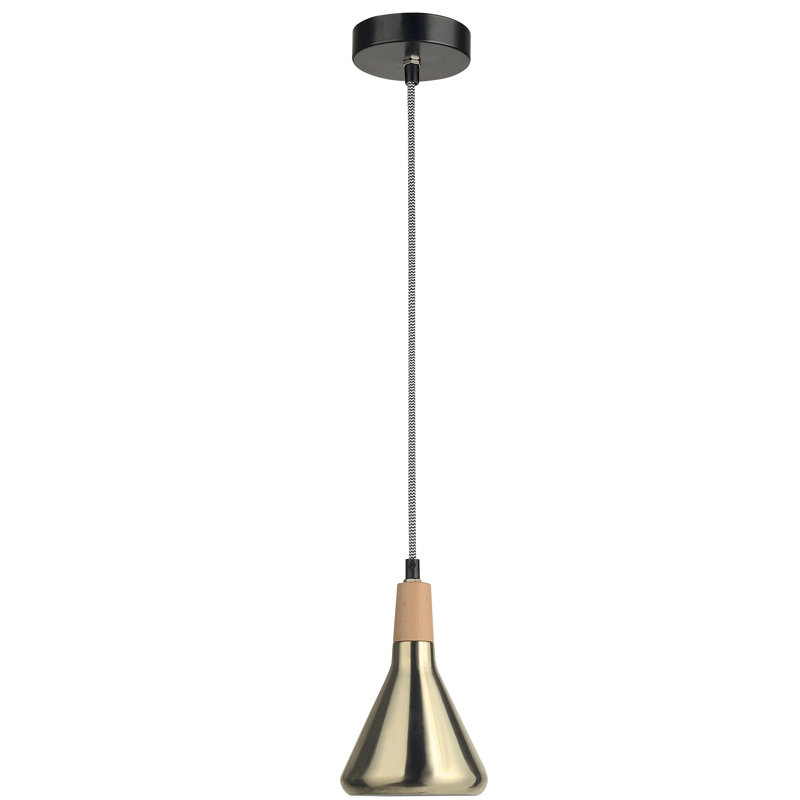 Venanzio 1 - Light Cone Pendant, Brass