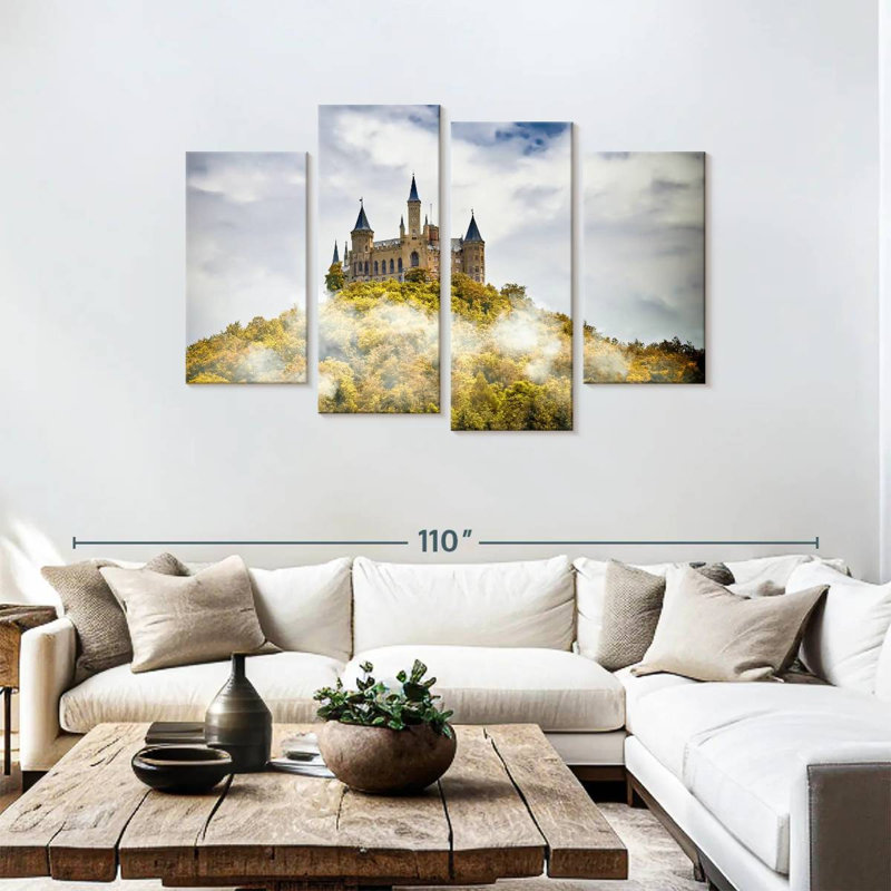Lilie Hohenzollern Castle, H 48 po x l 75 po