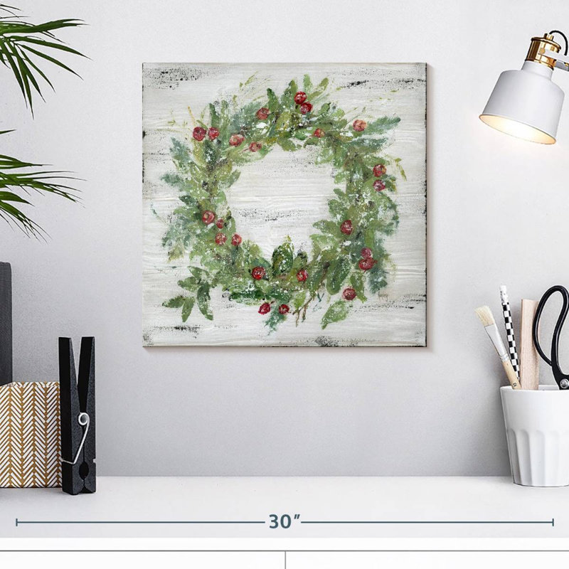Lelend Berry Wreath, 16" H x 16" W