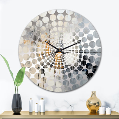 Simple Winter Landscape - Horloge murale paysage d'hiver