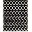 Tapis noir en laine touffeté à la main Carolene-1938399976