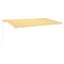 Dakota Fields 600cm W x 350cm D Polyester Cover Retractable Patio Awning-671036195-671036189