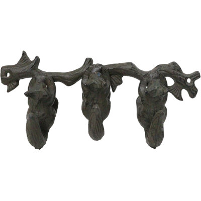 Portemanteaux rustique rustique 4 branches
