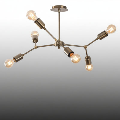 Orion 6-Light Sputnik Chandelier