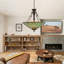 5-light Dimmable Tiffany Chandelier