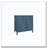 Storage Cabinet with Magnetic Doors, Matte Vintage Finish, Handle-Free Design, Raised Legs for Easy Cleaning