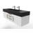 Nile 60" Wall-Mounted Single Bathroom Vanity Set-82347396-82347394-82347518
