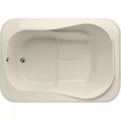 Cassi 60'' x 42'' Soaking Acrylic Bathtub