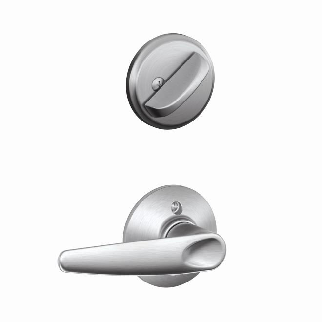 Jazz Interior Lever Set, Satin Nickel, Yes