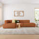 Shonnard 3 - Piece Modular Upholstered Chaise L-Sectional
