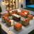 Orange-rouge