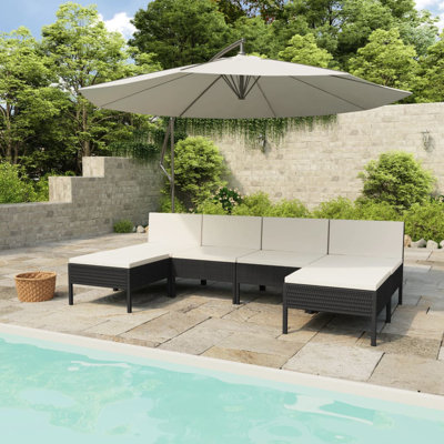 Millersville 6 Piece Lounge Chair with Cushions