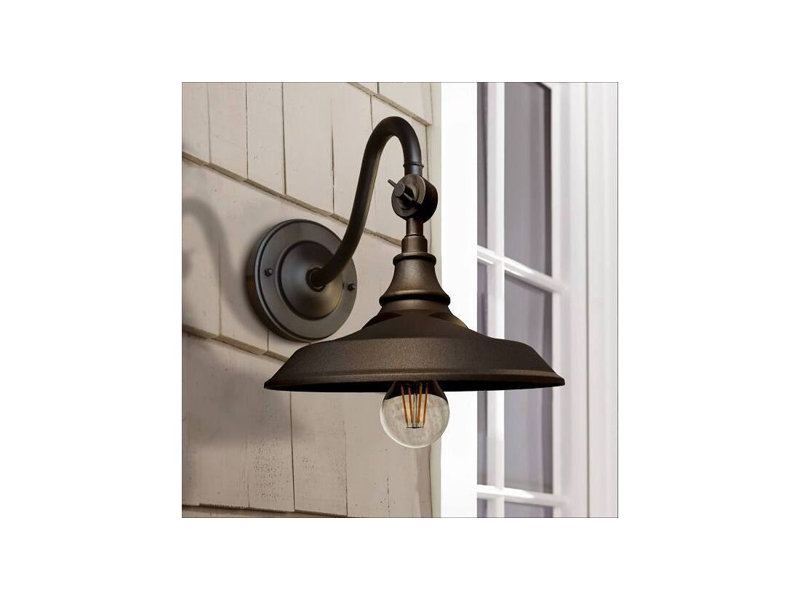A6AA9CB15D7A42909E76482AD7E300B3 Dark Bronze Solar Barn Light