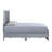 Full Bed(Mattress Not Included) , Silver