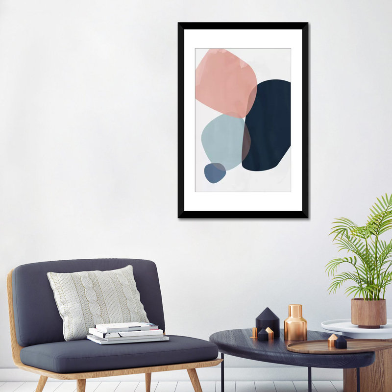 «graphic cl. "h" , impression sur toile, H 24 po x l 16 po x P 1 po, Papier d'art encadré noir, Blanc
