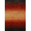 Tapis rayé en laine Gabbeh 3x5
