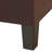45" Tufted Faux Leather Storage Bench Ottoman For Living Room-1596714809