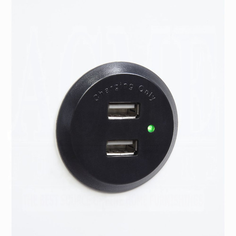 Byzad Accent Table W/USB