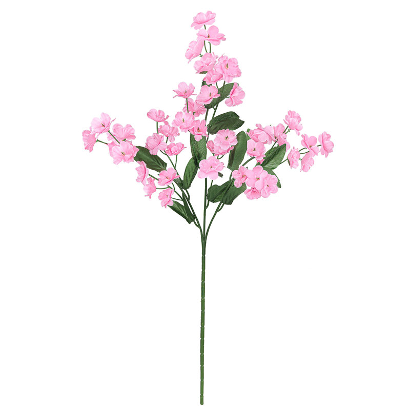 Tige de fleur artificielle Gipsophila, Rose