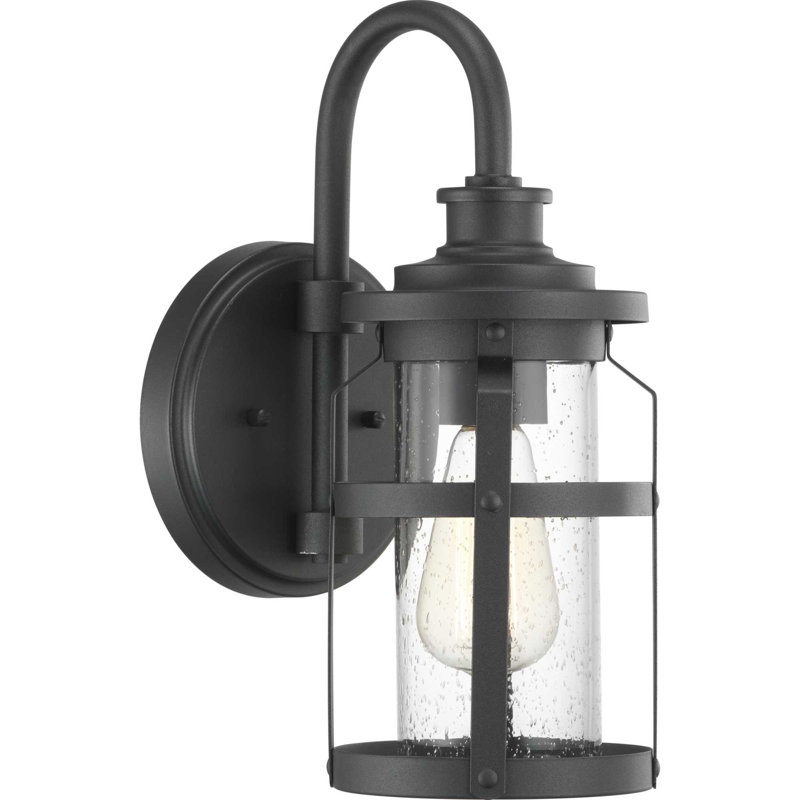 Pettiford Wall Light, Black, 22.13" H x 9.38" W x 12" D