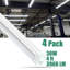 Éclairage de magasin T8 4FT