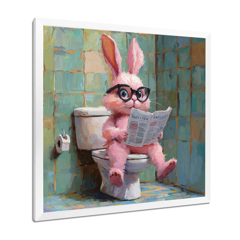 Kenechi - Animals Large Wall Art, 36" H x 36" W, Single Picture Framed Print, White