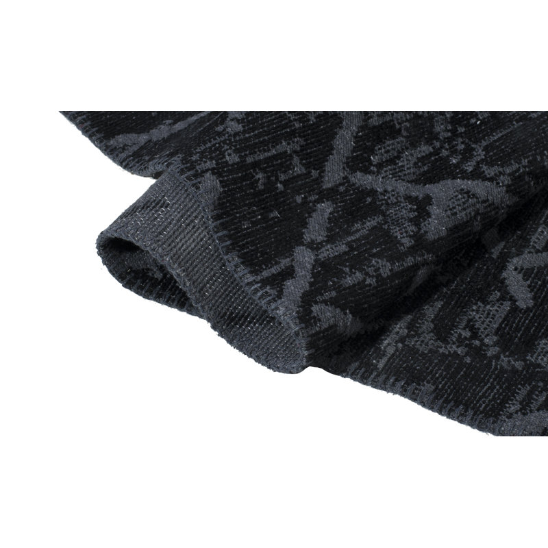 Tapis noir Rapture, Rectangle 7 pi 10 po x 11 pi 2 po