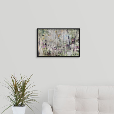 « mou treescape », peinture sur toile