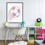Giclée de ballon de soccer Fast Pastel encadrée, design par Marcus Prime-1939862055-1939862054