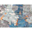 Handwoven High-Quality Purple/Blue/Gray Area Rug