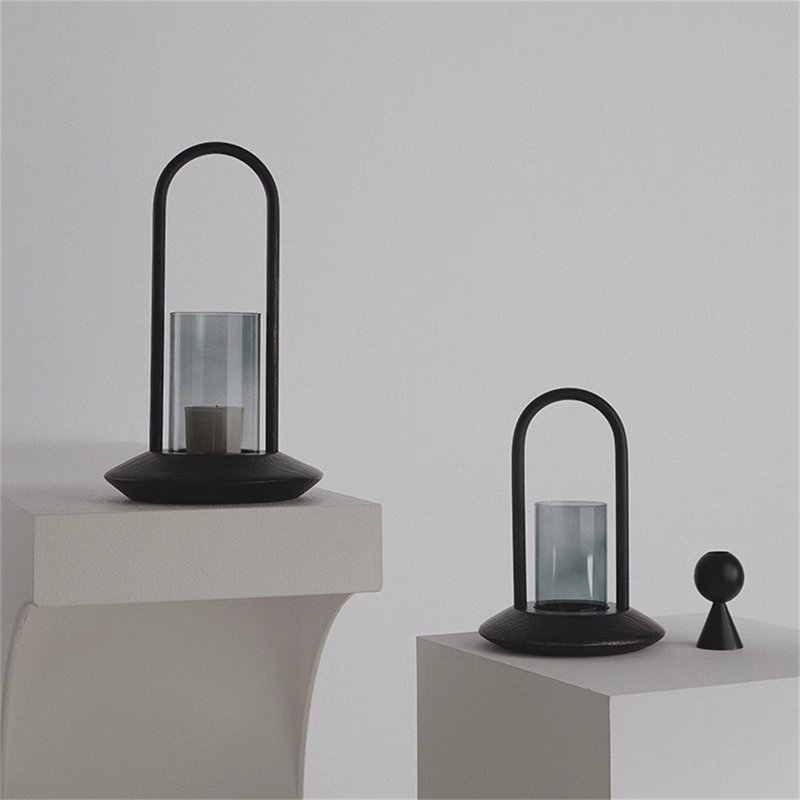 14.96'' H Metal Tabletop Candlestick