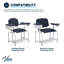 500 lb Fauteuil de dessin extra large, réglable et antimicrobien-1835375251