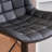 Lochie Swivel Adjustable Height Bar Stools Faux Leather Modern Barstools Upholstered Counter Stools-1433750547