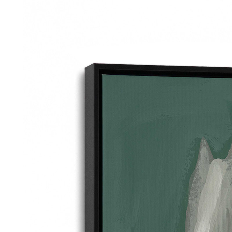 «Horse Shapes II» par June Erica Vess, reproduction d'art sur toile, H 40 po x l 30 po, Noir