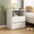 (Set Of 2)End Table With Fast Usb C Charging Station, Sofa Side Table With 2 Drawers