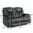 Quiteris 63.8" Wide Modern Manual Reclining Loveseat with Hidden Cup Holders & Side Pockets-775849994