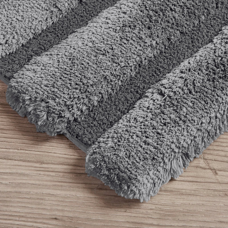 Rug, 24" L x 17" W, Gray