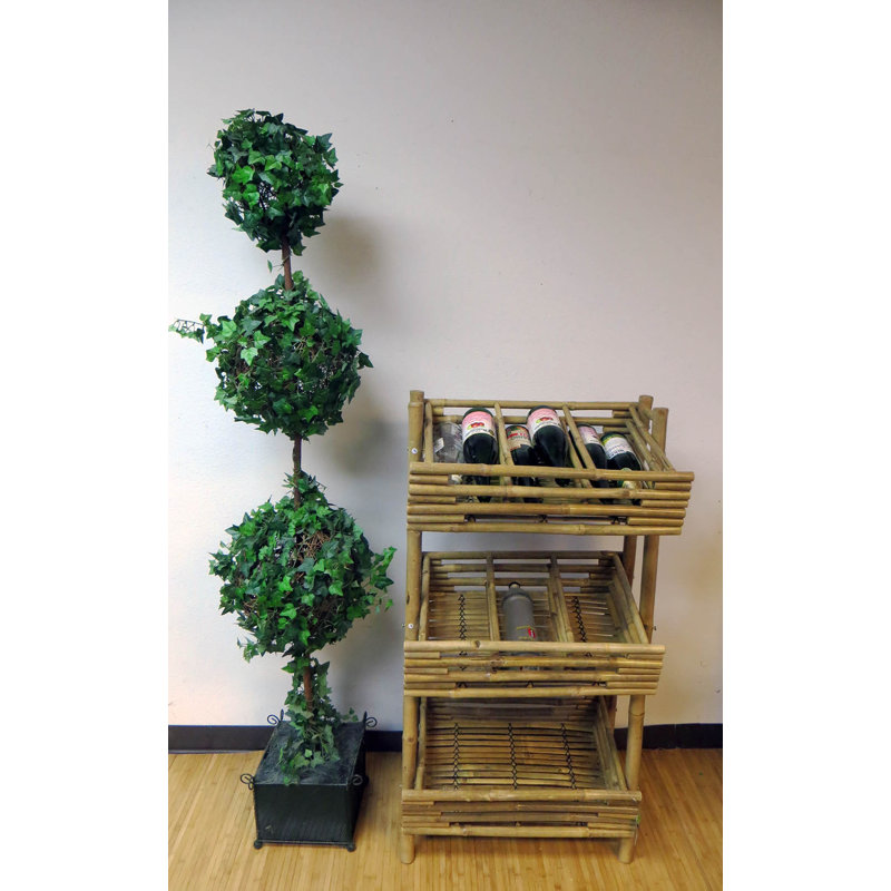 24'' W Solid Wood Storage Rack