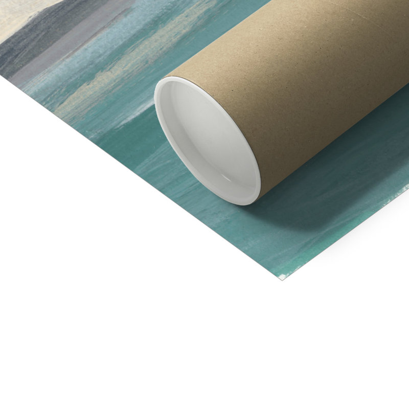 Seafoam Vista II by June Erica Vess - Painting, 122cm H x 81cm W, Paper Print