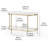 Stylish & Modern Addlie Versatile Steel Frame Fluted Glass Trendy 43.11" x 29.52" Console Table-341589065
