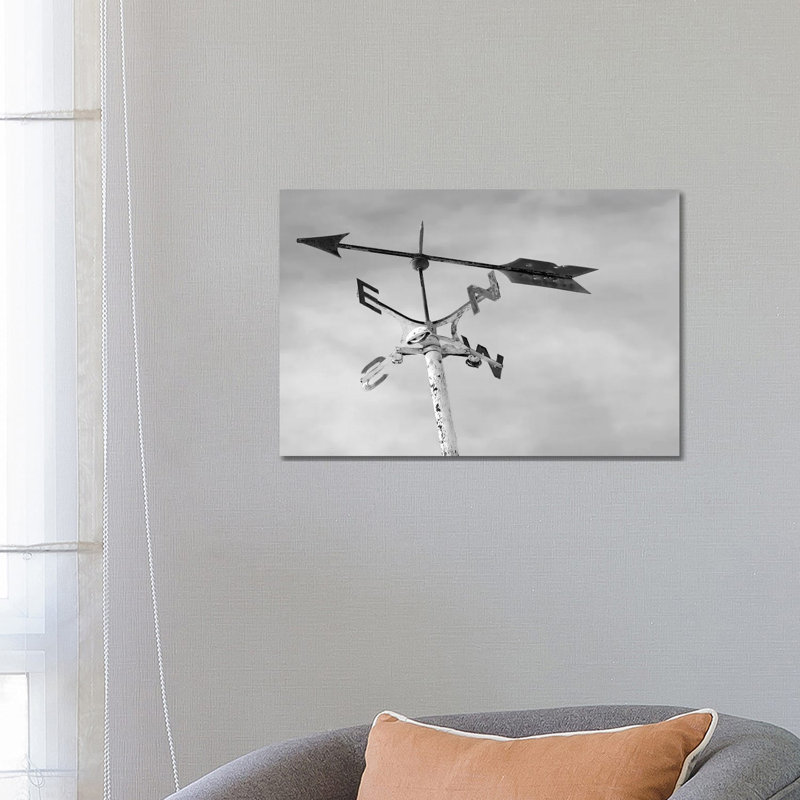 Weather Vane by Leah Straatsma - Wrapped Canvas Gallery-Wrapped Canvas Giclée, 20.32 cm H x 30.48 cm W
