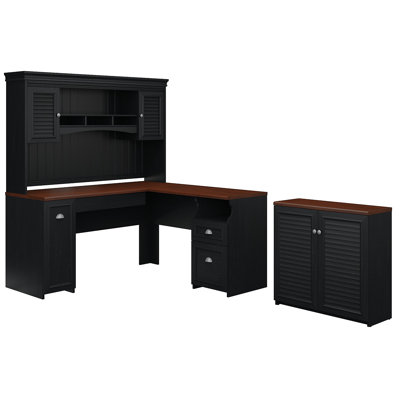 Huckins 4 Piece Computer Desk Office Set