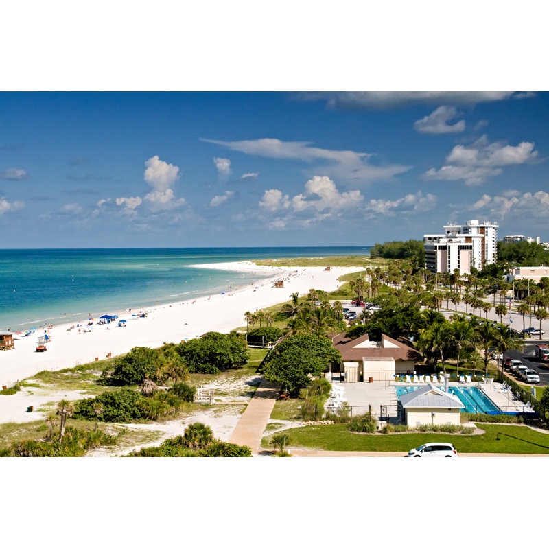 Lido Beach - Photographie sur toile tendue, L 30 po x H 20 po