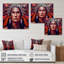 «Colorful Native American Man II», impression sur toile-86492414-86492415