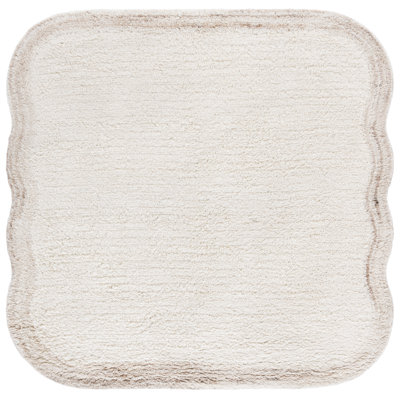 Ferah Hand Tufted Wool Pile Solid Color Rug