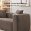 Canapé modulaire à assise profonde en L rembourré avec coussins Modern Modern-1238705834-1179766509