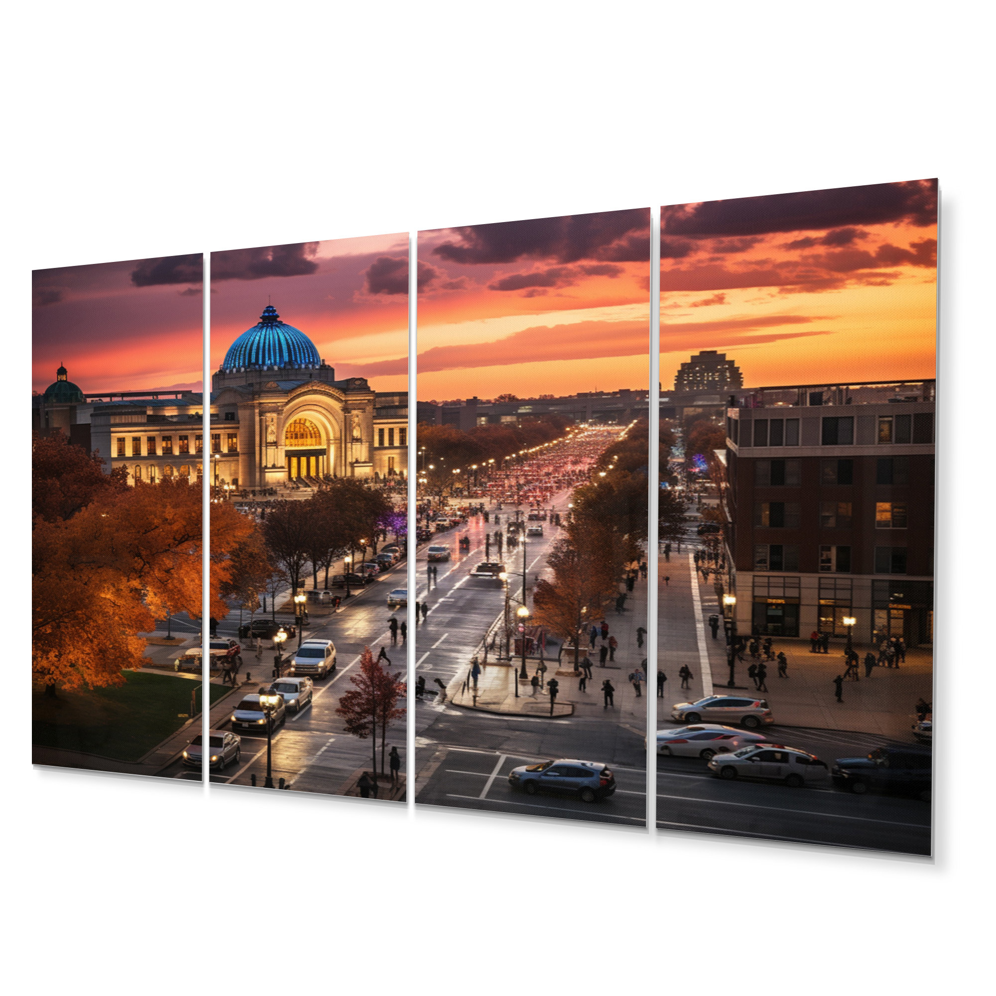 Ebern Designs Charming Old Street Of Kansas Missouri II Missouri